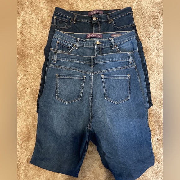 GLORIA VANDERBILT Amanda jeans 12p - Picture 8 of 8